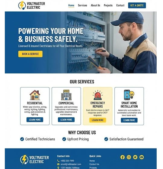 Full Website Build Package (Selling A Service) 1 Time Setup Fee