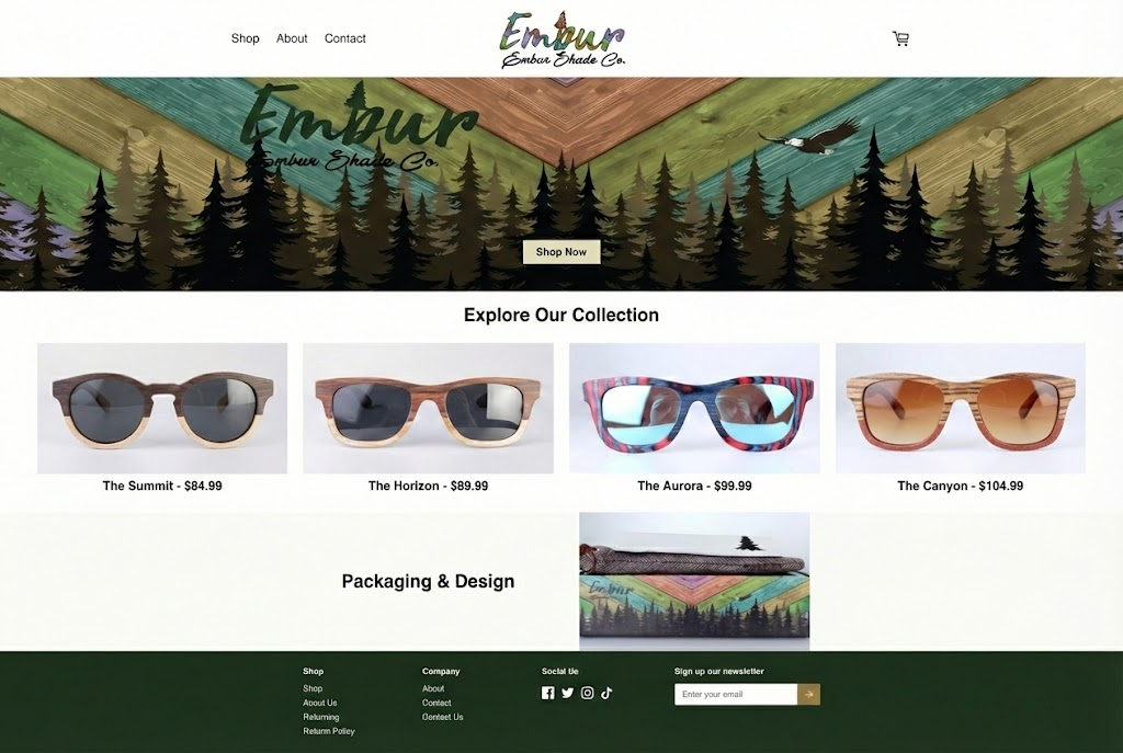 Full Website Build Package (Selling Physical Products) 1 Time Setup Fee