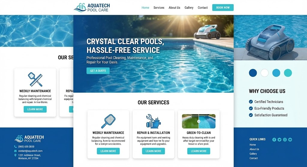 Full Website Build Package (Selling A Service) 1 Time Setup Fee